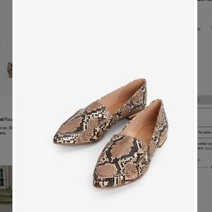 Designer Snakeskin Loafers